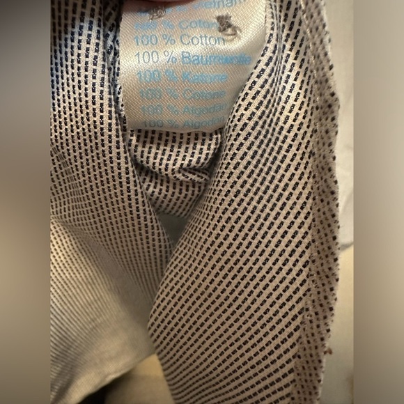 Twillory Button Up‎ Shirt Mens 16.5 34-35 Safe Cotton Long Sleeve Non Iron - Picture 5 of 6